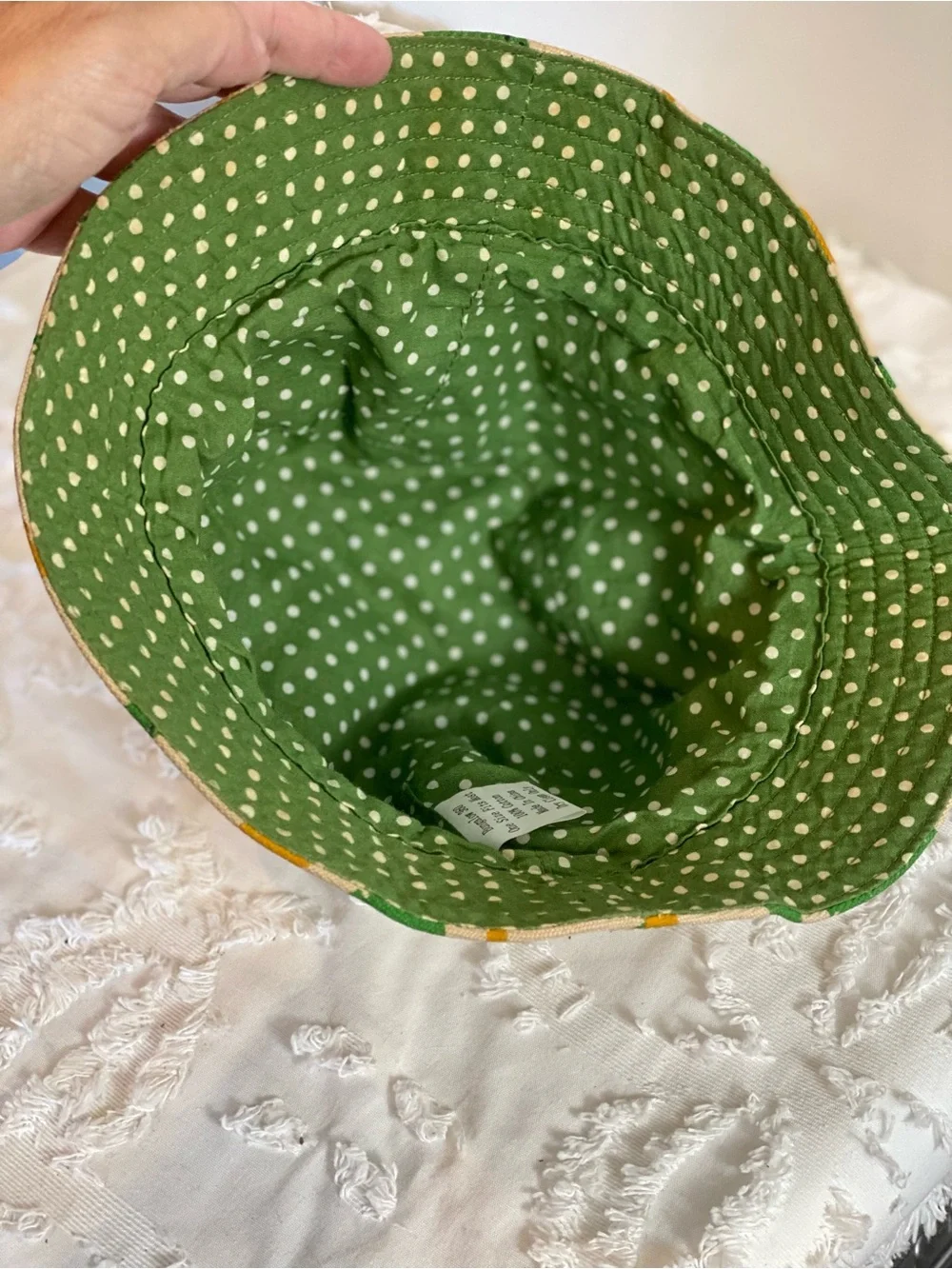 bungalow 360 Green & Yellow Alligator Print Bucket Hat
